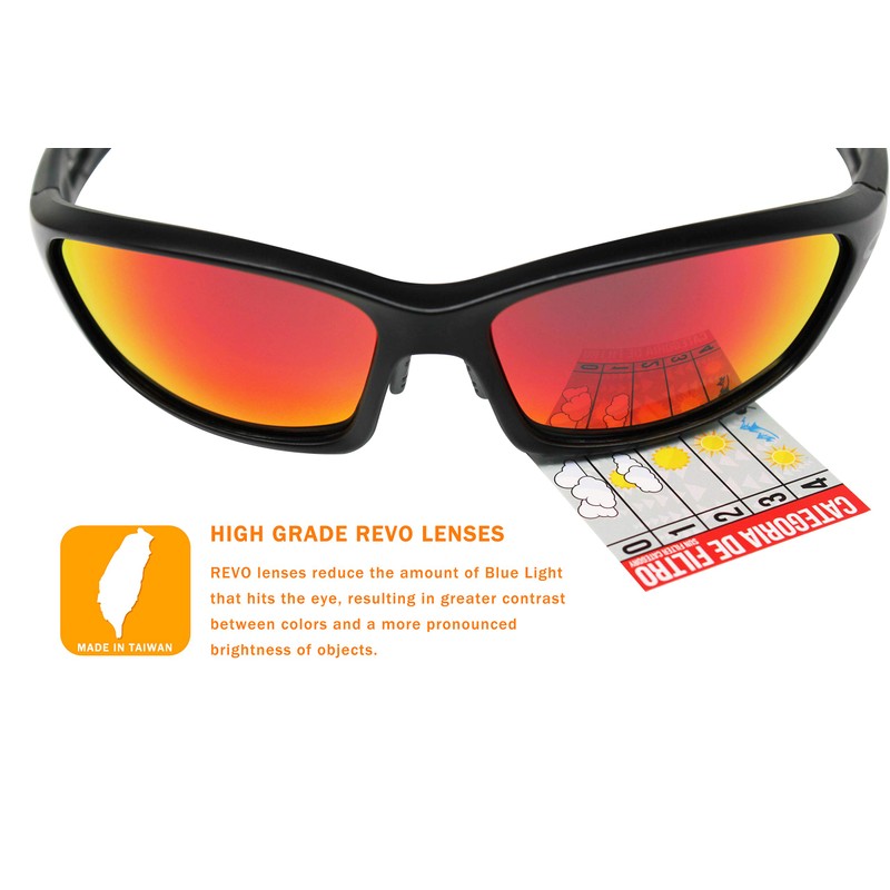 Eltin Spark Brille Sport, Unisex Erwachsene Einheitsgröße Schwarz