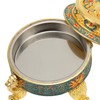 Trinket Incense Burner with Lid Handcraft Antique Polished Process for