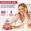 Pack of 2 Psyllium Husk Gummies, Psyllium Husk Fiber Supplement,