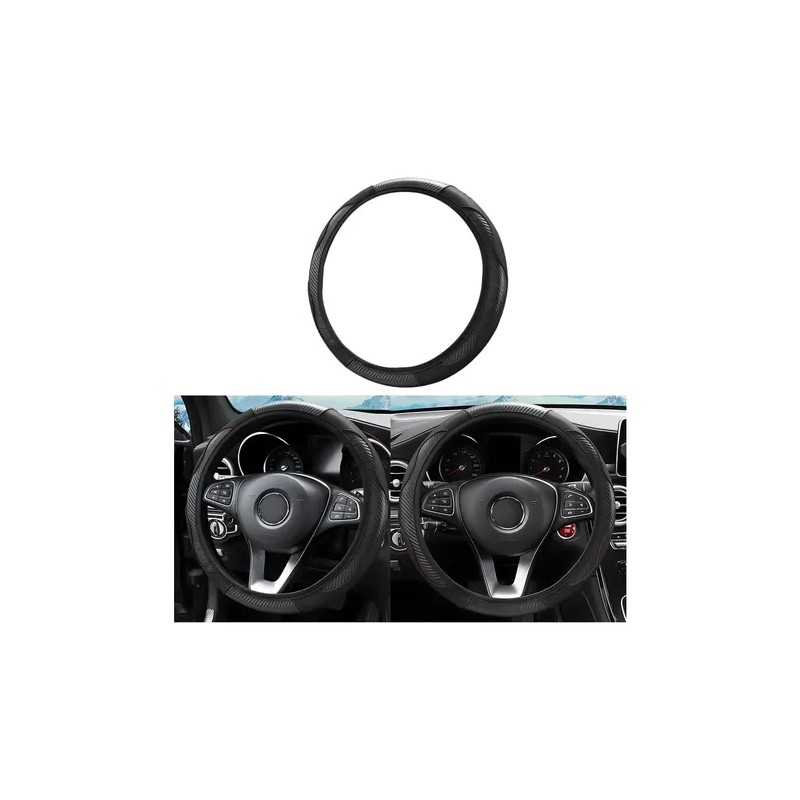Funda Cubre Volante Deportivo Protector Antiderrapante Auto