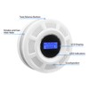 GiiHoo Wireless Interconnected Smoke Carbon Monoxide Detector Battery Powered, Interlinked