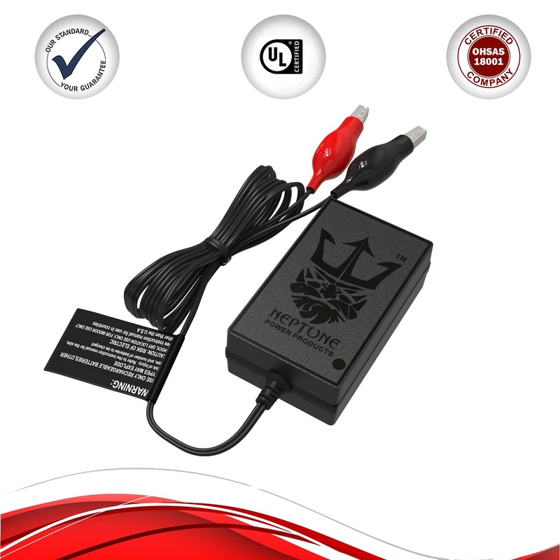 Neptune Power Products Smart Battery Trickle Charger/Maintainer, Professional 1-Amp (1000