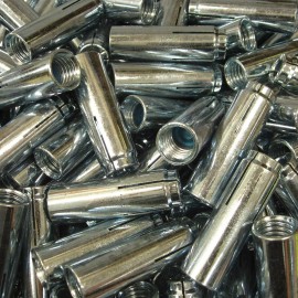 Platonix (50) 1/2" X 2" Drop In Concrete Expansion Anchor Zinc Plated 5/8" Drill Size