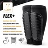 Football Sleeve Style Shin Pads/Guards - Flexible Comfort & Protection
