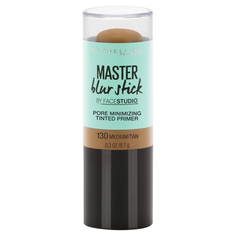 Maybelline New York Facestudio Master Blur Stick Primer Makeup, Medium/Tan,