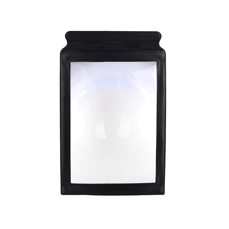 Eujgoov 3 x PVC Magnifying Sheet A4 Full Page Magnifier