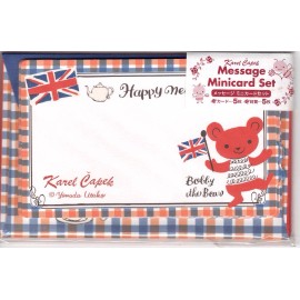 Karel Capek Bobby The Bear Mini Letter Set