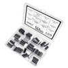 VANXY 12Values*5Pcs=60Pcs CD40 Series Logic Chip IC Kits DIP CD4001BE