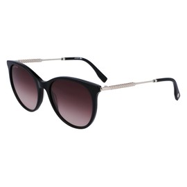 Lacoste Women's Sunglasses L993S - Black with Gradient Brown Lens