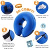 BENCMATE Protective Inflatable Collar for Dogs and Cats - Soft