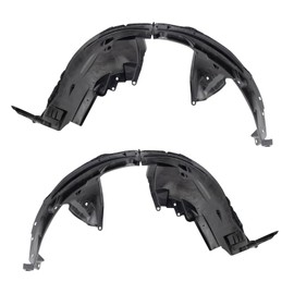 TRQ TRQ Front Inner Fender Liner Set Compatible with 2017-2020 Nissan Rogue NI1248158 NI1249158
