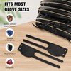 Kzzyiifw Baseball Glove Replacement Ring-Widened Comfortable Thumb Leather Strap for
