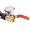 Dual Valve CO2 Filling Adapter, CO2 Cylinder Refill Bottle Connector