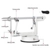 Apple Peeler Corer, Long lasting Chrome Cast Magnesium Alloy Apple