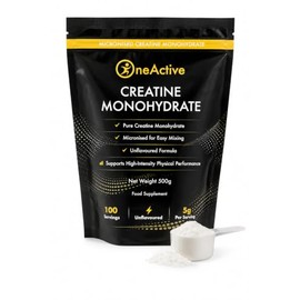 Creatine Monohydrate Powder 500g – 100 Servings – 100% Pure Micronised