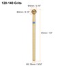 sourcing map 10pcs 120-140 Grits Diamond Grinding Bit 4mm Ball