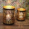 Casa Moro Oriental Ancona Tea Light Holder Set of 2
