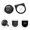 Aramox 12V Car Universal Voltmeter 52mm/2in Voltage Meter Gauge Black