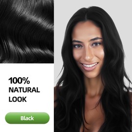 SHIHUANUO Black Hair Dye Shampoo 3 in 1 for Gray Hair Coverage, Herbal Ingredients Natural Shampoo Black Hair Dye for Women & Men/Ammonia-Free 520ml