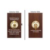Copper Creek BK2030AB Ball Privacy Door Knob BK2030PB 1