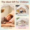 jiangcha Twin Bunk Bed Tent Canopy for Playhouse, Indoor Portable