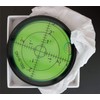 Metal Large Spirit Bubble Level (Green) 60mm Diameter, Degrees, Circular,