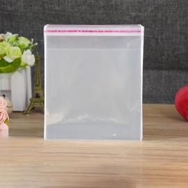 FsGrg Transparent OPP Bag with Sealing Gift Bag Storage Bag Packaging Materials Storage Bag Individually Wrapped Approx 100 (15cm x 20cm)