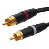 Audio Fan RCA Cable, 0.1 ft (0.4 m), RCA-RCA Cable