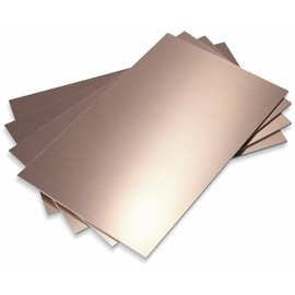 BUNGARD Photocoated PCB Material, FR4 100X160X1.5 35/00, 100 x 160, Single Side.35/00
