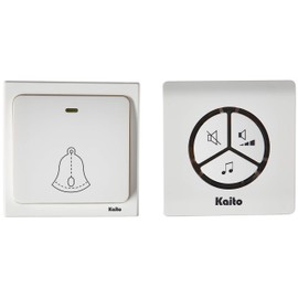 Kaito AG102N Wireless Doorbell, White