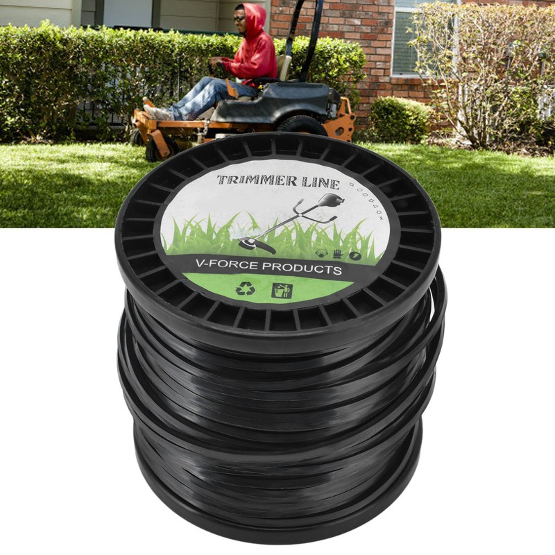 Round String Trimmer Line for Husqvarna 3.3mm Black High Cutting