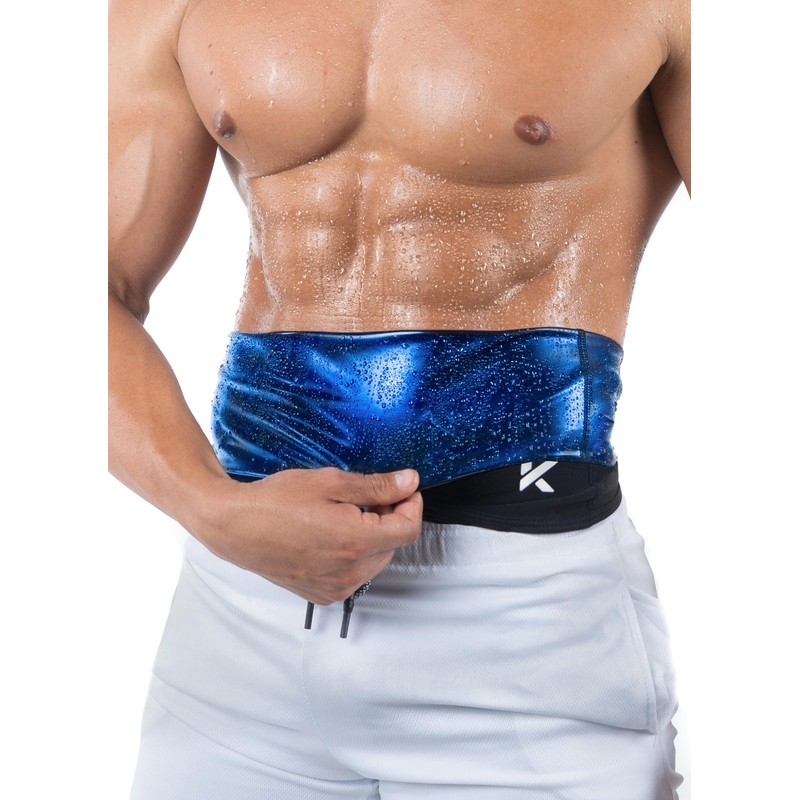 Kewlioo Tónico de cintura que atrapa el calor para hombre,