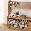 Kitchen cabinets and Counter Shelves Layered Shelves,Cupboard Organizer,Store and Increase