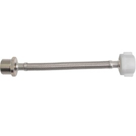 Toswin Toilet Hose, Toilet Hose Extension, 7/8" x 7/8" Toilet Hose, 7 inch 7/8 Female to 7/8 Male flexible adapter, Toilet Hose Extension, Compatible with TOTO Series Washlet Toilet