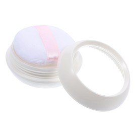 FOMIYES Sets g Portable Makeup Containers Plastic Face Powder Compact Sponge Puff for Daily Use and Travel