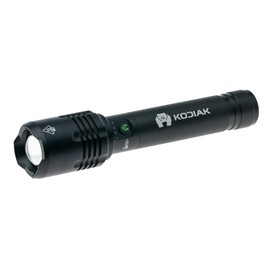 LitezAll Kodiak Kiran 10,000 Lumen Tactical Flashlight, Ultra Bright Rechargeable LED Flashlight with Safety Lock, IPX4 Water Resistant, Drop Tested Rugged Flashlight for Emergency Camping Outdoor Use