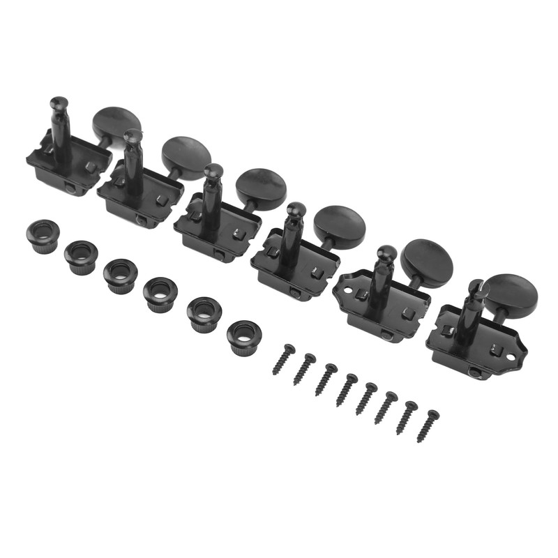 6Pcs String Tuning Key Retro Style Metal Delicate Tuning Pegs