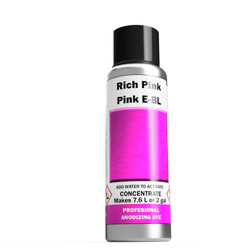 Professional Anodizing Dyes | Pink E-BL | Light to Rich