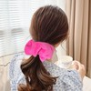 JazSwirl Oversized Scrunchie for Women, 9.8 In Pink Jumbo Hair