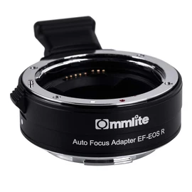 Commlite CM-EF-EOS R Lens Mount Adapter (Canon EF Mount Lens to Canon RF Mount) with Electronic Contacts