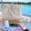SEVNLUX Beach Bag Large for Gym Beach Travel Daily Tote