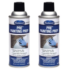Eastwood Silicone Surface Preparation Wax Polish Grease Dirt Remover | Automotive Painting Pre-Prep Spray Solution | Easy to Use Spray On Application | 2 Pack