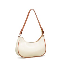 ModaZeal Small Handbags for Women PU Leather Crescent Shoulder Bag Casual Sling Bags with Zipper Pocket