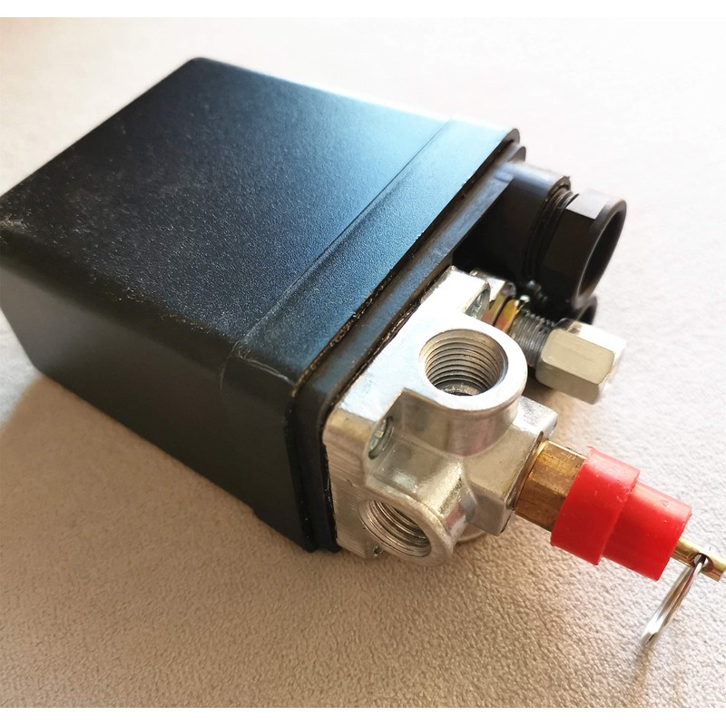 Central Pneumatic Air Compressor Pressure Switch Control Valve With 1/4"PT