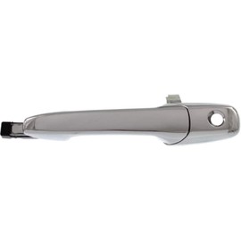 KarParts360 - Tirador de puerta para Mazda CX-7 2007-2012 lado del conductor | delantero | exterior | chapado en cromo | con agujero de llave | Embellecimiento: todos los submodelos
