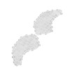 Jadestone Eye Cooling Cold Pads Moon Shape Eye Care Patches