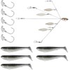 YUM Scottsboro Swimbait 3" Kit Rainbow Shad 3"