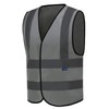 X SMALL grey High visibility viz vest hi vis viz