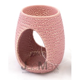 Expressive Scent Ceramic Burner for Oil and Wax Melts - Fragrance Oil Warmer Lamp Pink 26-15