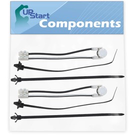 2-Pack W10258275 Bimetal Fuse Replacement for Whirlpool IUD8000WS0 Dishwasher - Compatible with W10258275 Thermal Fuse Kit - UpStart Components Brand